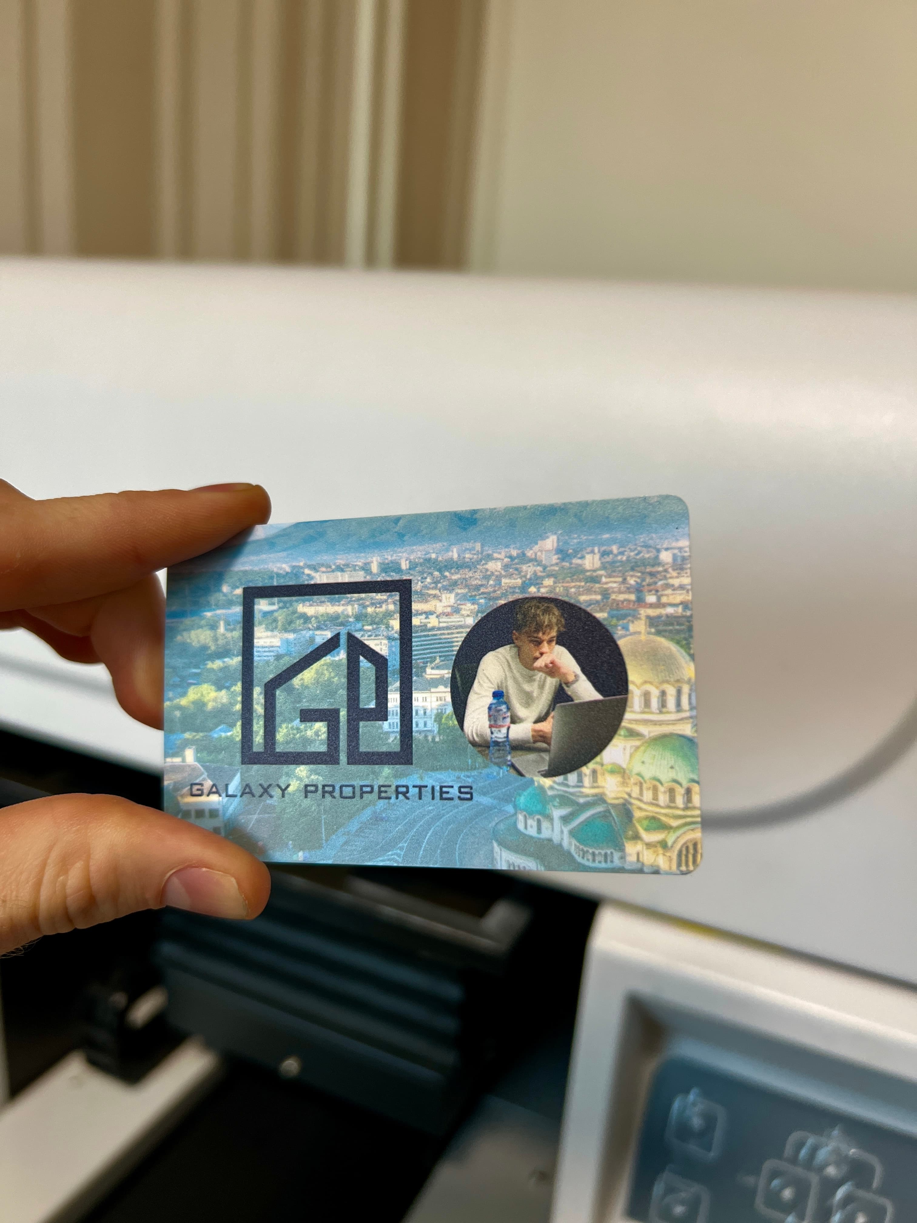 Galaxy custom Ninja Card